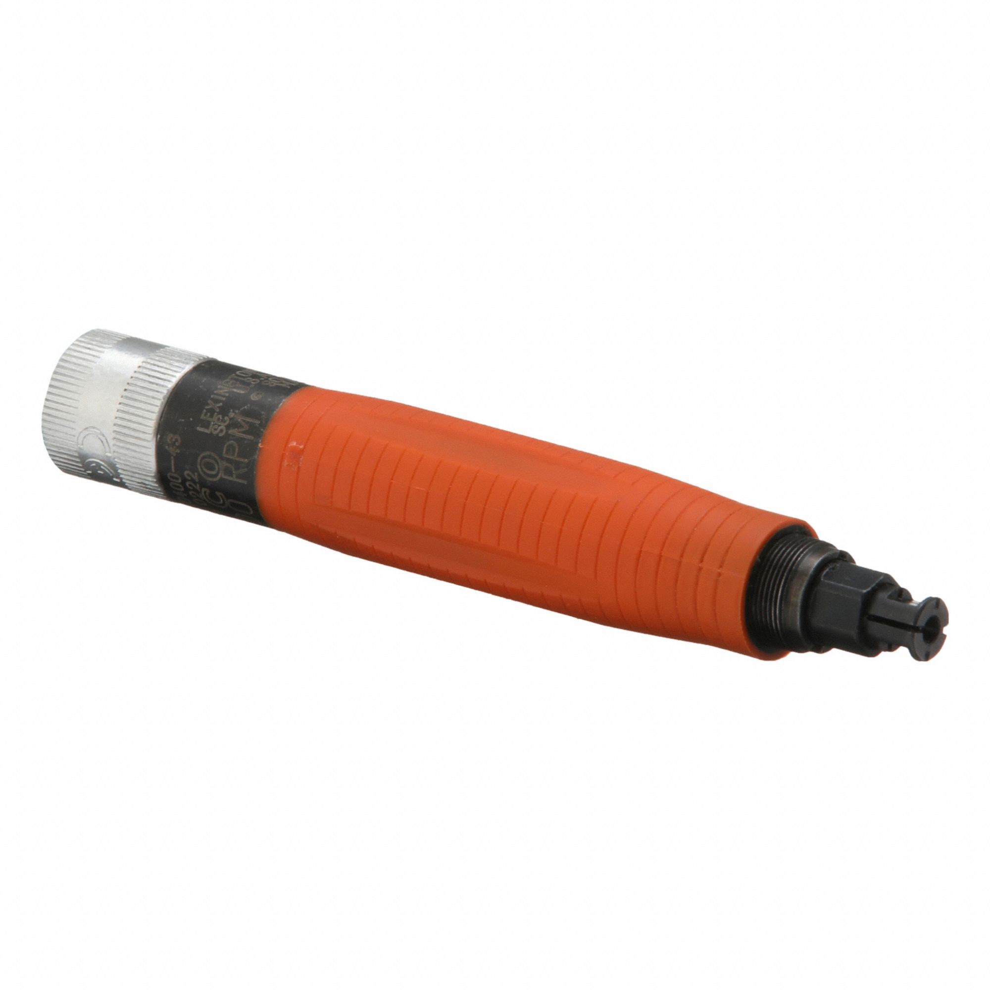 Air Pencil Grinder: 0.1 hp, 60, 000 RPM Max, Rear Exhaust Location, Shielded, (1) Bare Tool