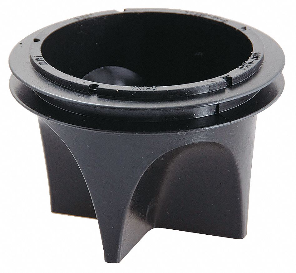 STINK STOPPER QUAD CLOSE TRAP SEAL: 3½ IN OVERALL DIAMETER, 3½ IN W