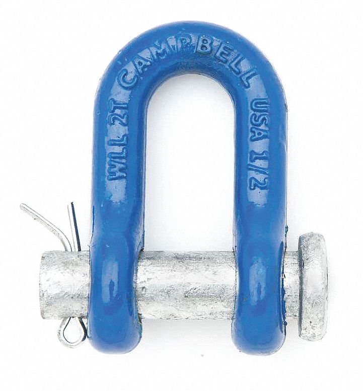 24E963 - 1/2In Chain Shackle Round Pin Cs