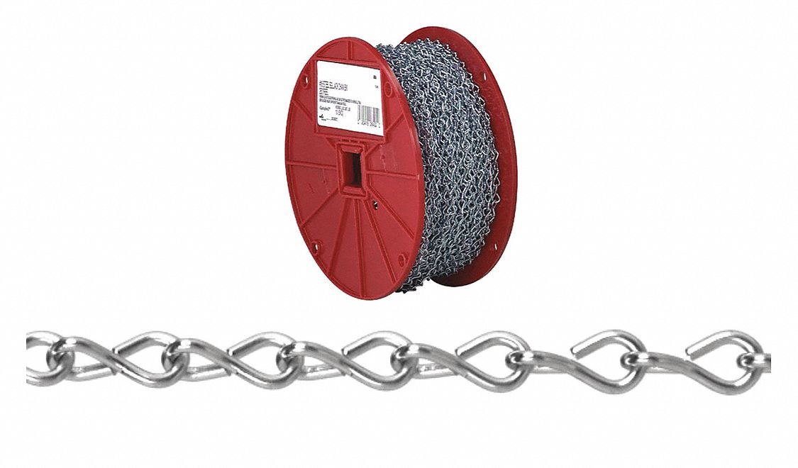 No.12 Single Steel Jack Chain 100Ft Reel