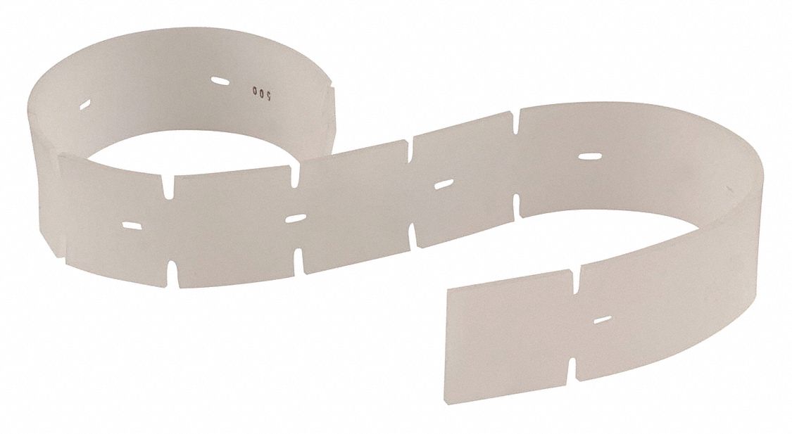 Squeegee Blade, Front Oil Resistant Rubber: Front Squeegee Blade