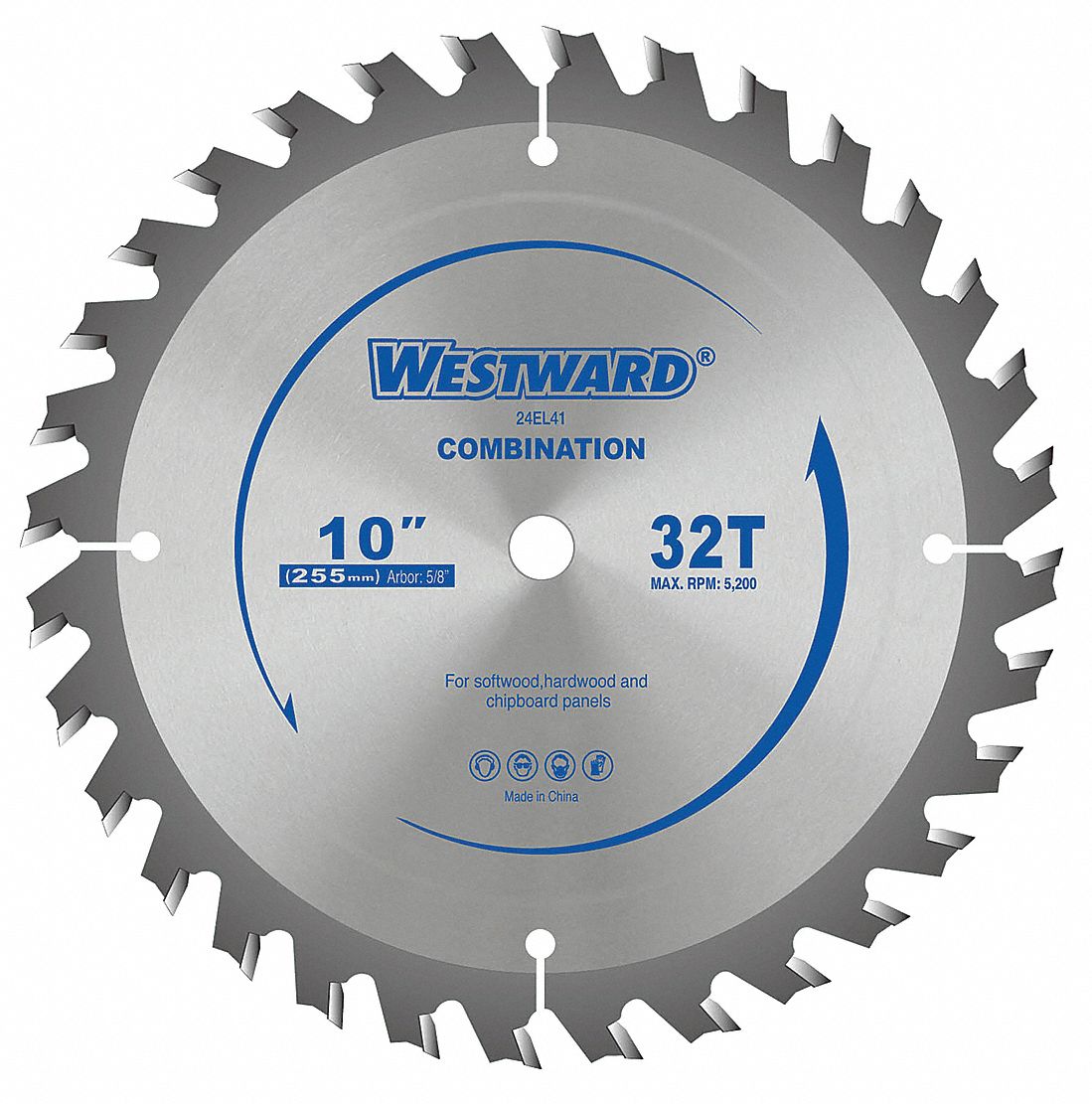 Circular Saw Blade 10 In Blade Dia Grainger