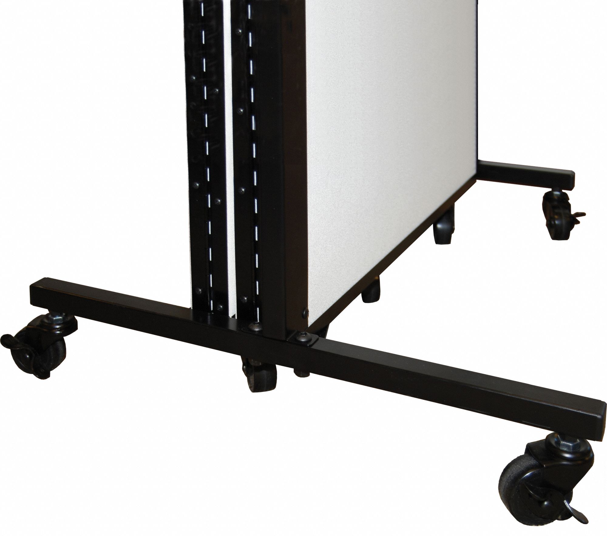 SCREENFLEX Portable Room Divider 5 Panels, 5 ft 9 in, 9 ft 5 in, 3/4