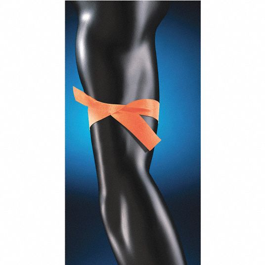 HEATHROW SCIENTIFIC, Tourniquet Strips, Orange, Tourniquet Strips