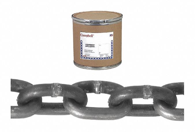 CHAIN COIL PROOF SELF COL 1/4IN