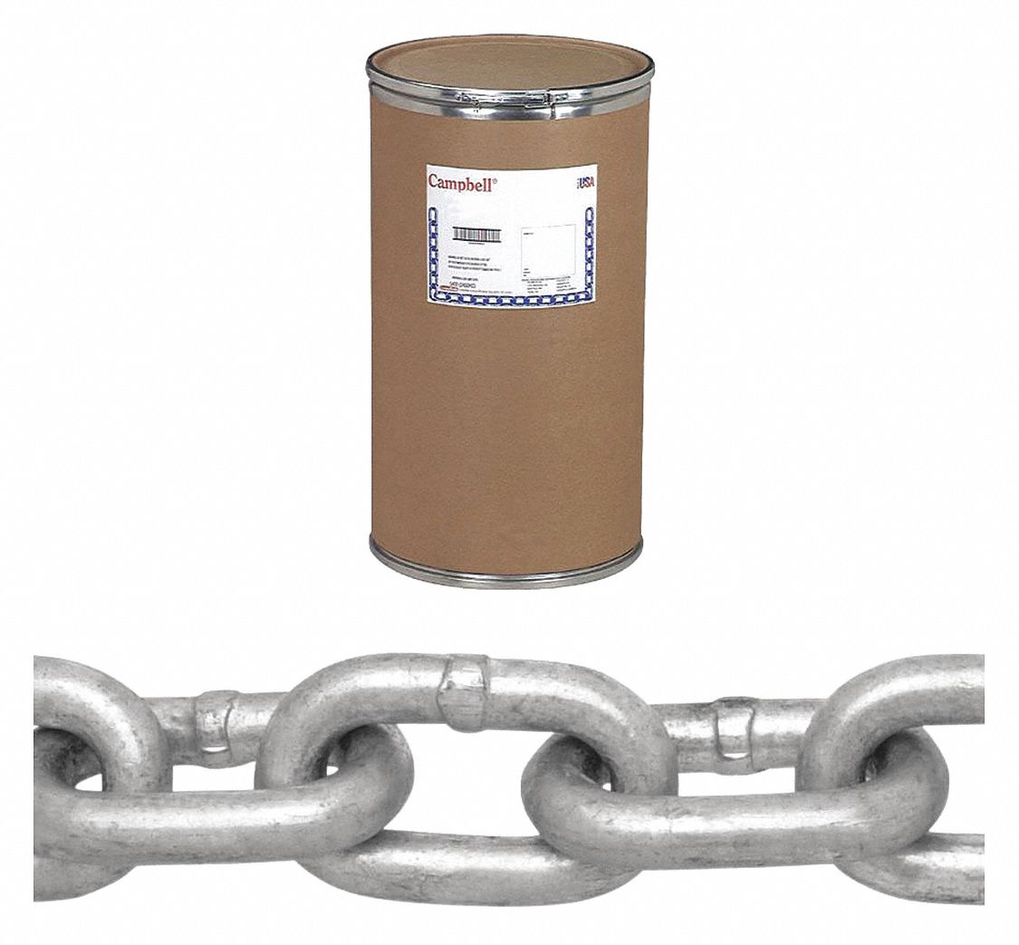 1/2In Mooring Chain Galv 200Ft Per Drum