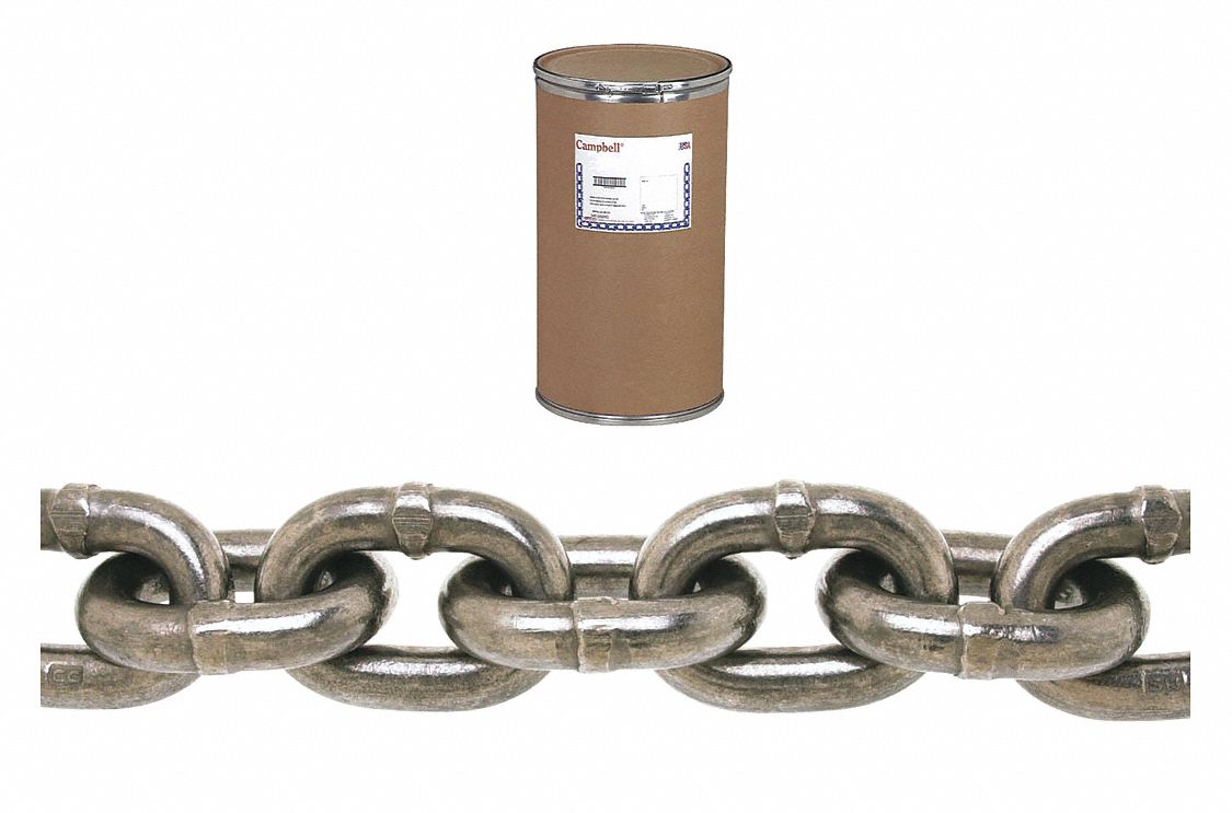 5/8In Sweep Chain Bright 150Ft Per Drum - Grainger