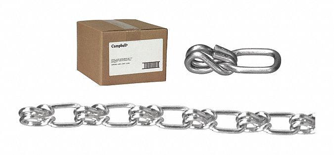 24F278 - 1/0 Lock Link Single Loop Chain - Only Shipped in Quantities of 100