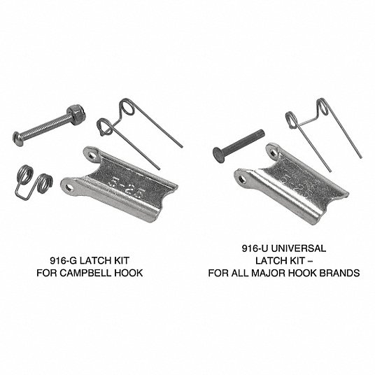 CAMPBELL, Latch Kit For Hook Sizes 6-26 - 24F523