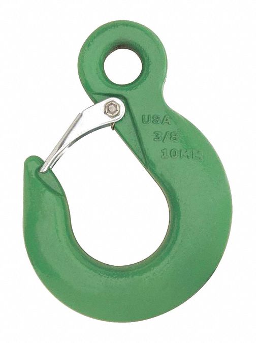 CAMPBELL, 9/32In Eye Sling Hook W/Latch Gr - 24F575|5646495PL  