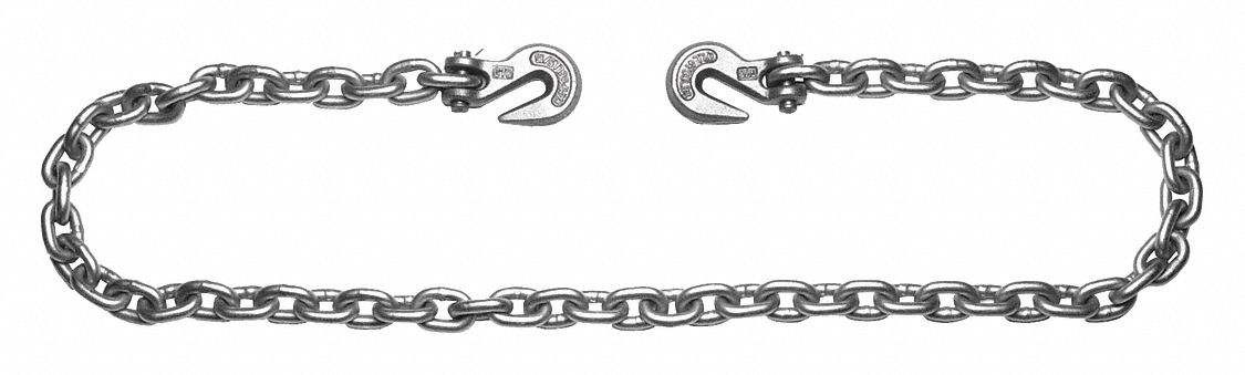 24F711 - 3/8Inx12Ft Gr 43 Binder Chain W/Hooks