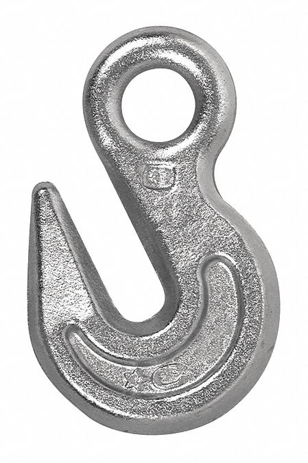 1/2In Eye Grab Hook Grade 43 Zinc Pl