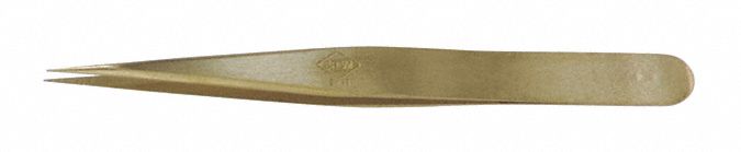 Tweezers Semi-Fine Brass Swiss Made