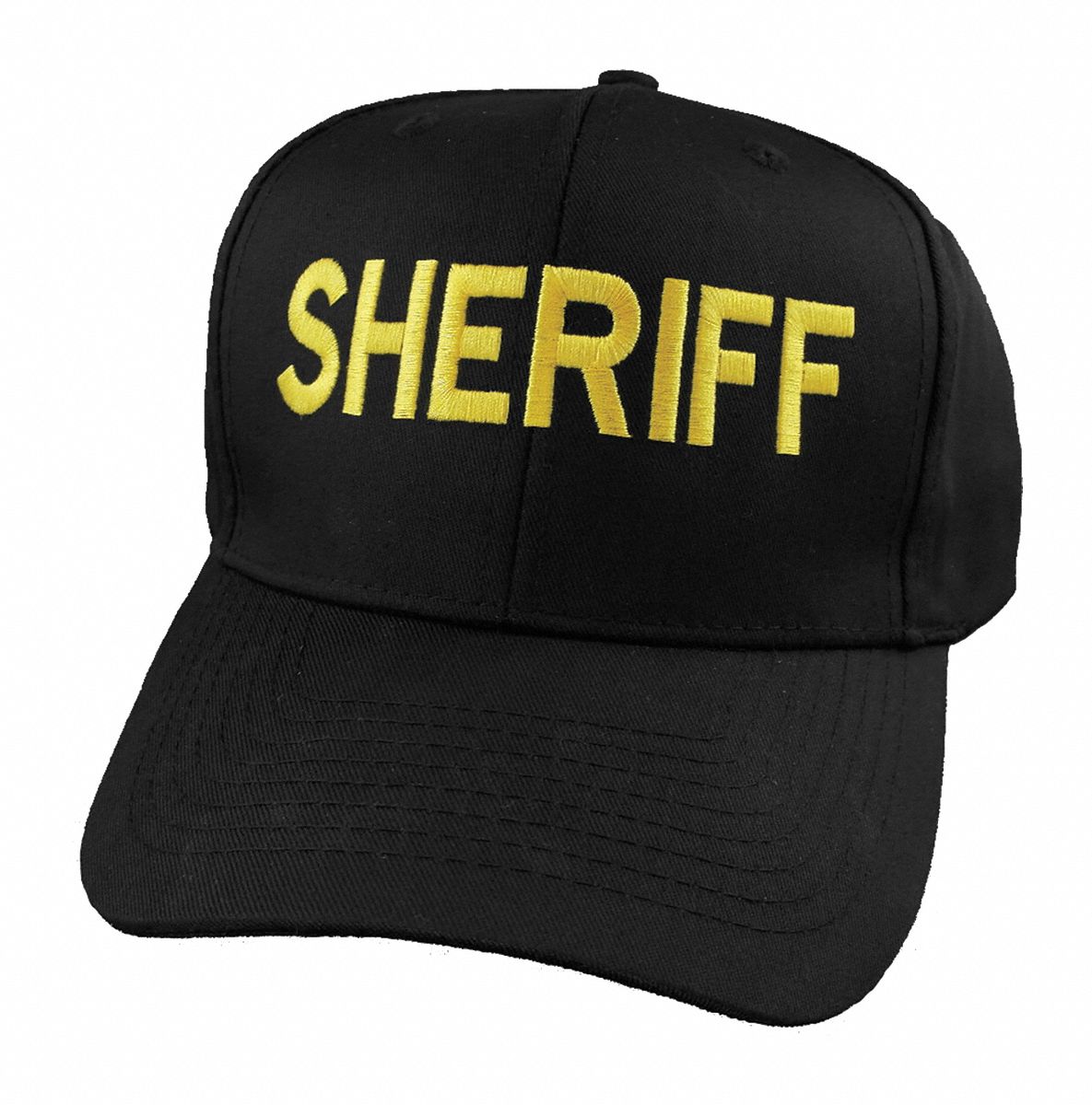 Heros Pride Black Sheriff Hat Brim Style Universal Size 24gr676785 Grainger 9627