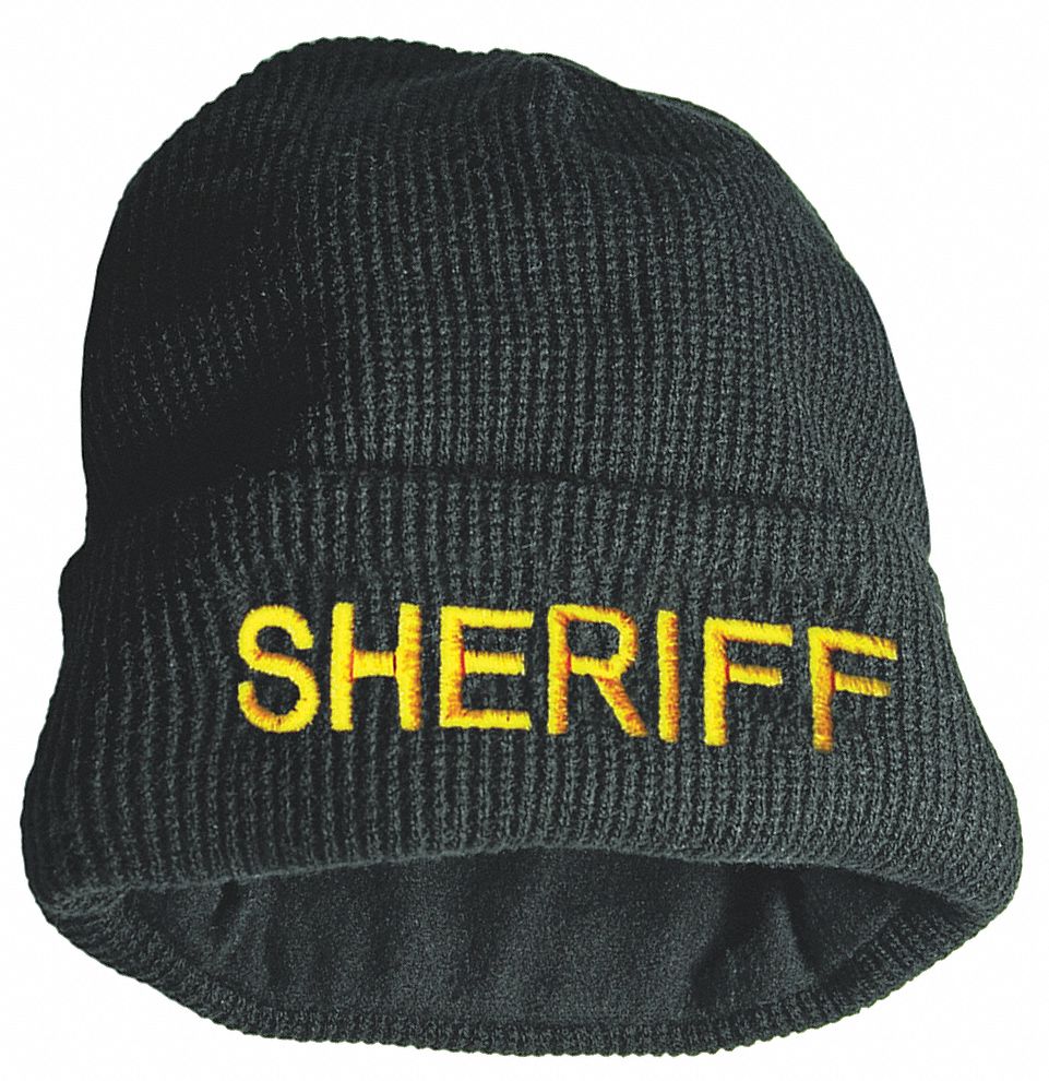 HEROS PRIDE, Universal, Black, Sheriff Hat - 24GR69|6813 - Grainger