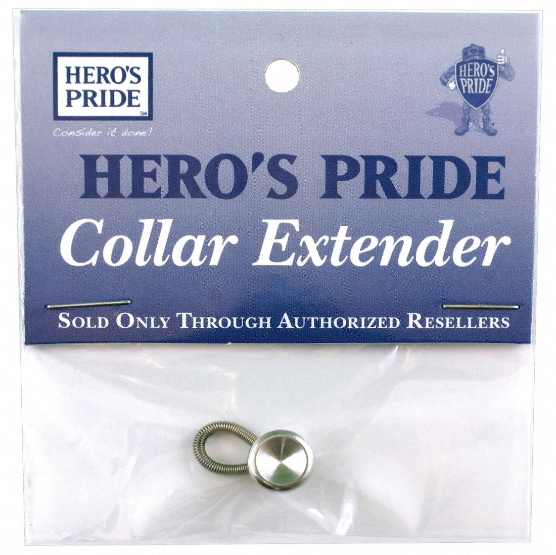 HEROS PRIDE, Elastic, One Size, Collar Extender 24GR799061 Grainger