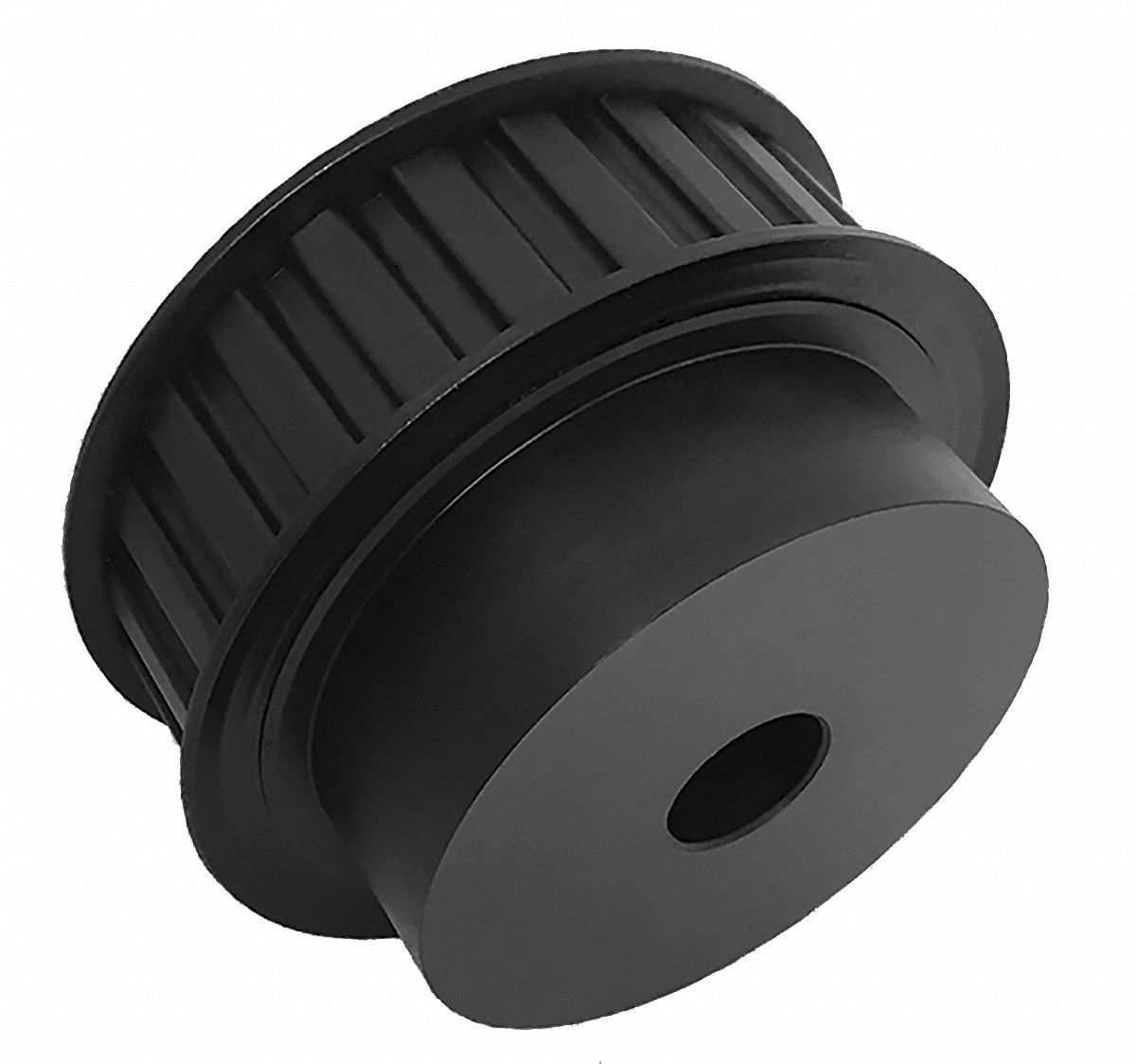 Timing Pulley: Trapezoidal, Plain, H For Belt Trade Size, For 1 in Belt Wd, 24 Teeth