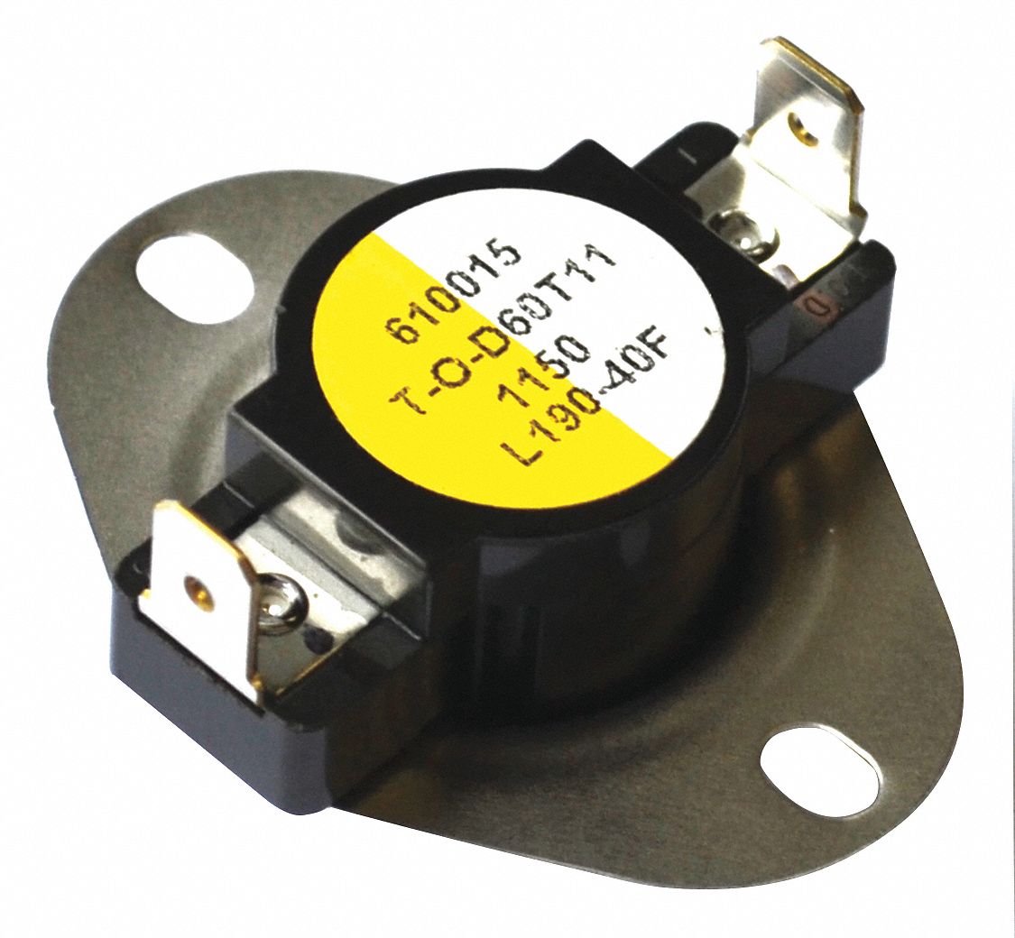 Hi Limit Thermoswitch: For 5PFW3, For S1505/S405, Fits Sure Flame Brand