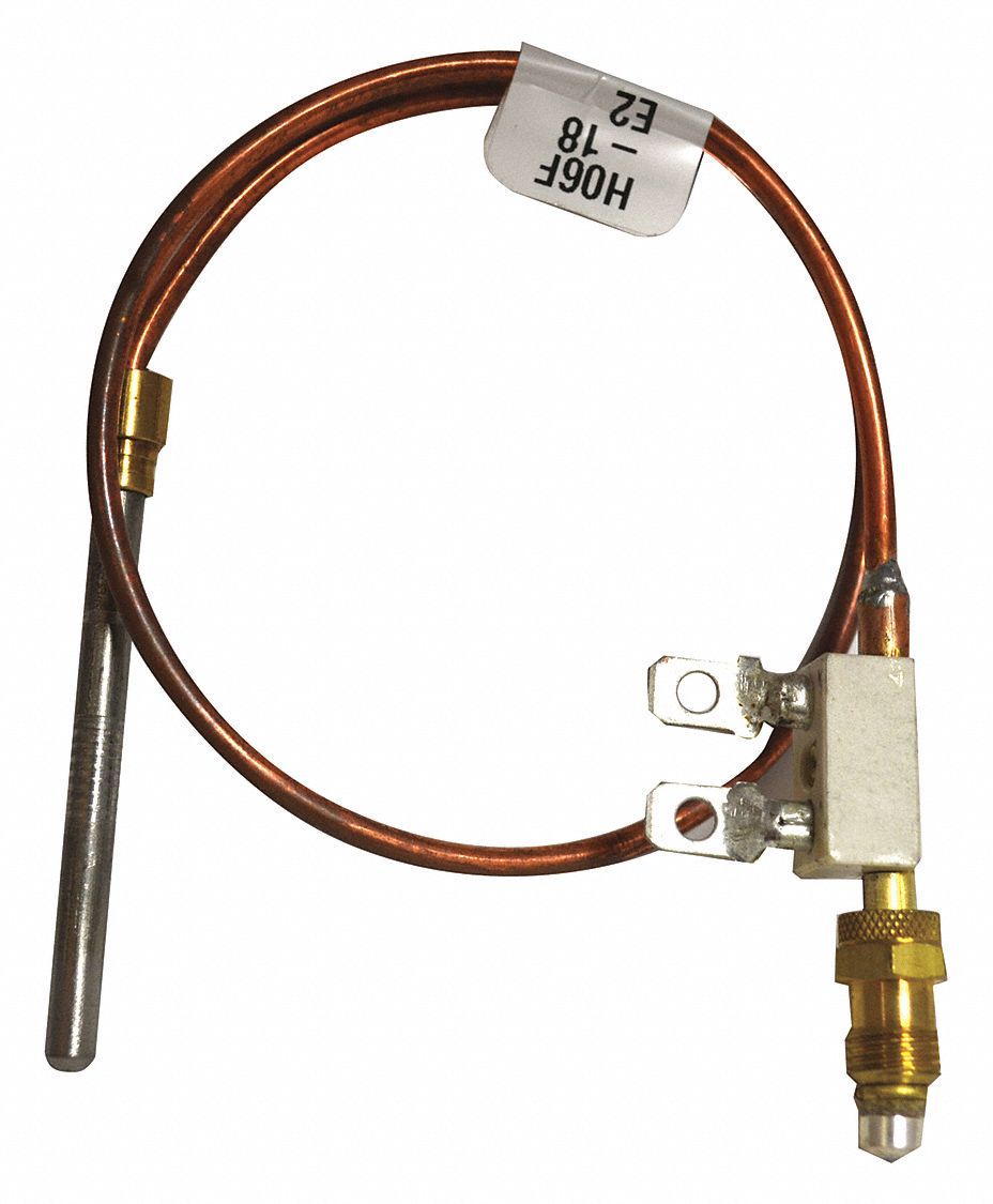 HEAT WAGON Thermocouple, Fits Brand Desa 24HN1409953801 Grainger