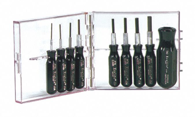 9Piece Nutdriver Set Metric Sizes