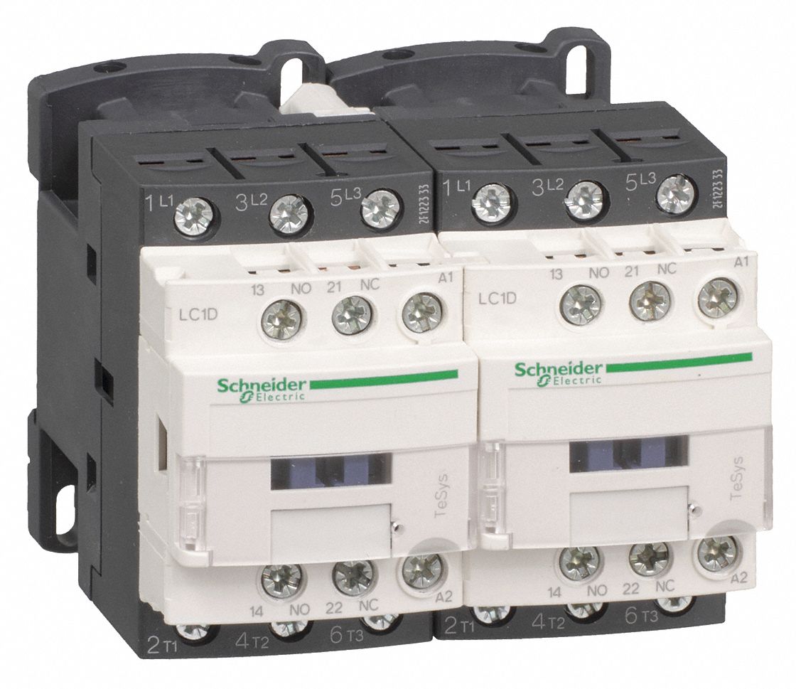 SCHNEIDER ELECTRIC IEC Contactor 9 A Full Load AmpsInductive