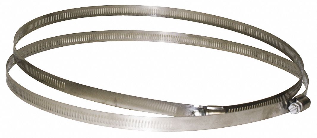 Glove Clamps: 9 in Dia, Steel, For Use With 101699WD-A