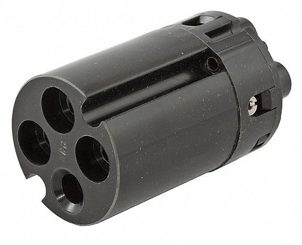 Interior for Receptacle: 30 A, 125/250V AC, IEC Grounding, Female, 3 Poles, 4 Wires