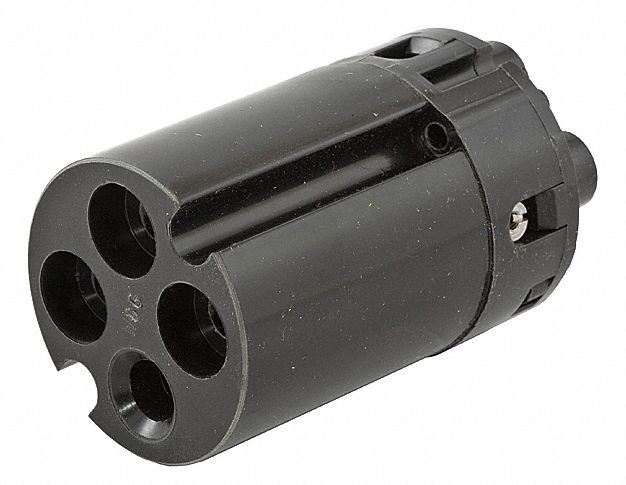 Replacement Iec Pin and Sleeve Interior: 100 A, 125V AC, IEC Grounding, Female, 2 Poles, 3 Wires