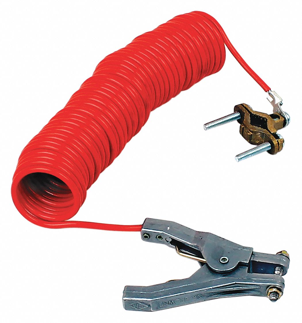 Grounding Clamp: Grounding Clamp, Guardair, For Pneumatic Vacuum, 14VA240