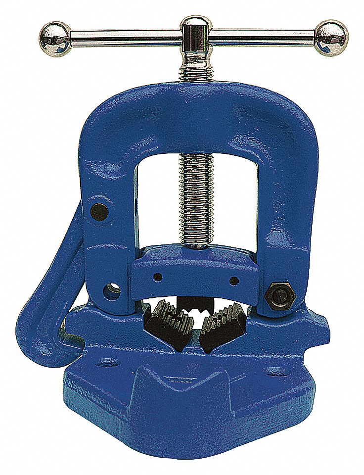 PIPE VISE CAST IRON W/HARDENED JAWS