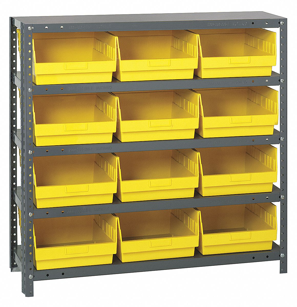 QUANTUM STORAGE SYSTEMS, 36 in x 18 in x 39 in, 1 Sided, Bin Shelving