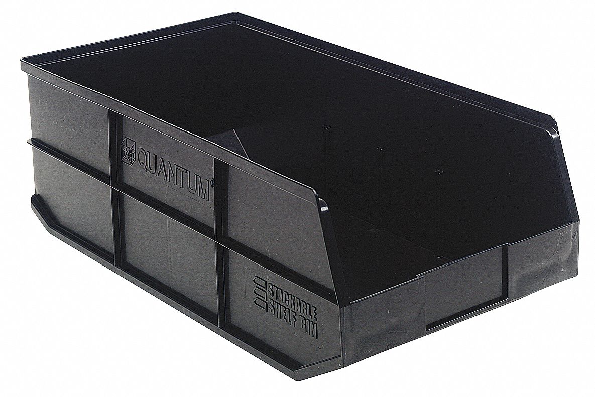 QUANTUM STORAGE SYSTEMS Shelf Bin 20 1/2 in Overall Lg, 11 in x 7 in