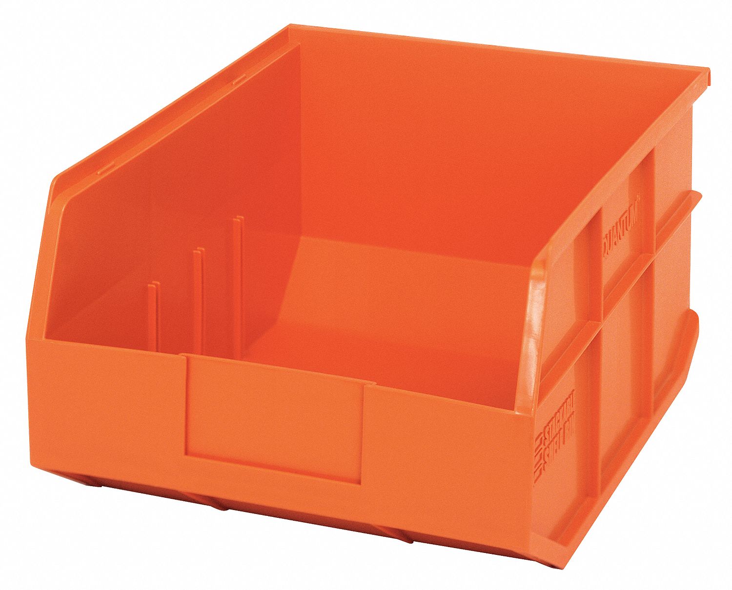 QUANTUM STORAGE SYSTEMS Shelf Bin Orange 7 InH X 14 InL X 11 InW 1EA