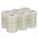 CARTON SEALING TAPE, 2.5 MIL THICK, 3 IN X 55 YD, 72 MM X 50 M, CLEAR, STANDARD DUTY, 24 PK