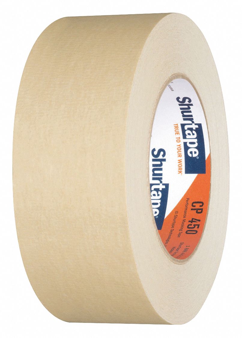 SHURTAPE Painter's Tape, Tape Brand Shurtape, Series CP 450, Imperial Tape Length 60 yd