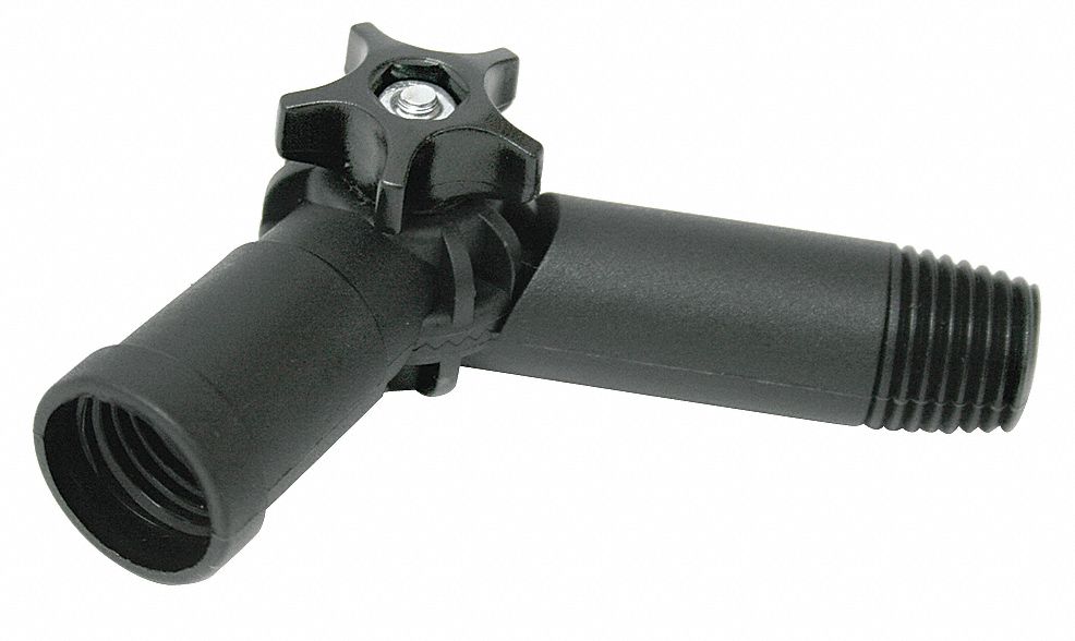 ANGLE ADAPTER,BLACK,PURE WATER