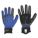 COATED GLOVES,NITRILE/9,BLACK/BLUE,PR