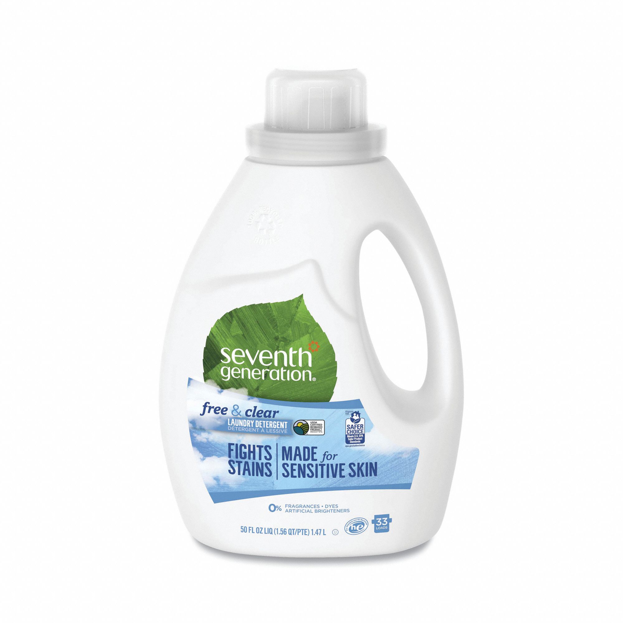 Seventh generation high efficiency he jug laundry detergent