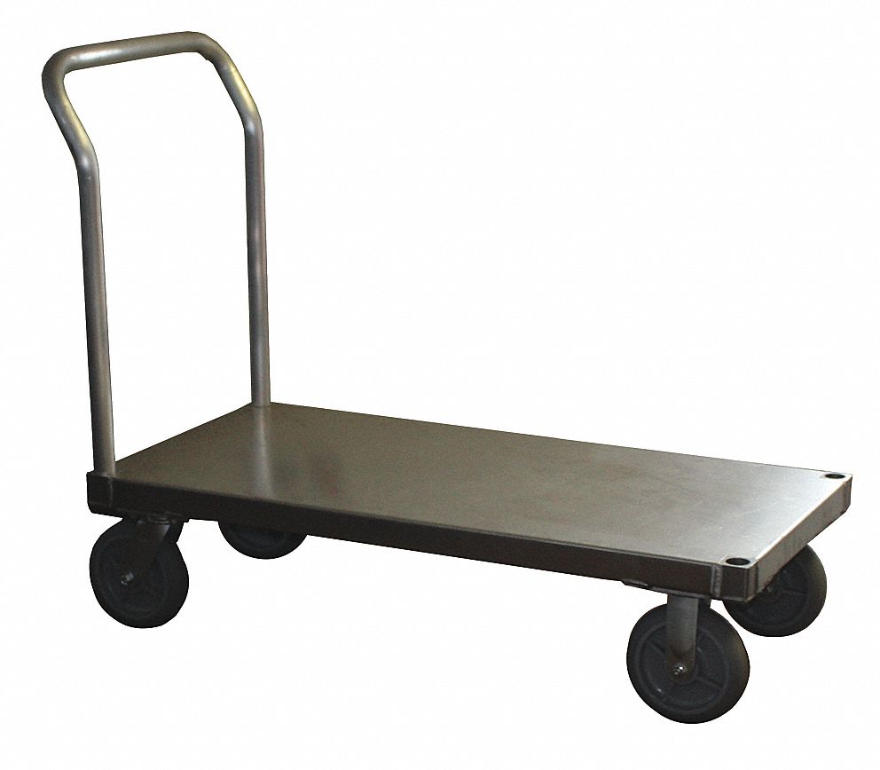 Platform Truck, Smooth Plate Deck, 48x24