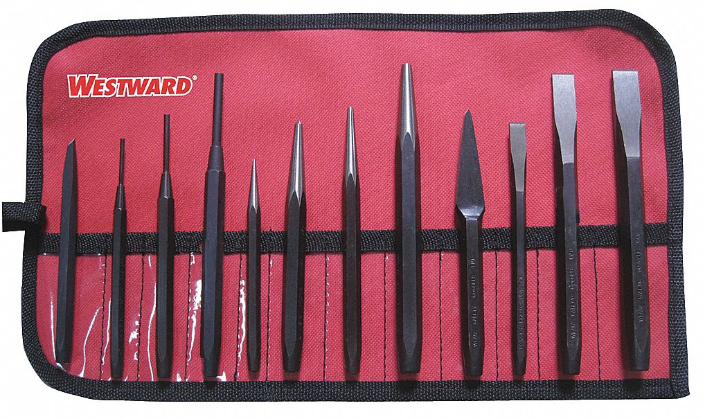WESTWARD Punch and Chisel Set 24N06724N067 Grainger