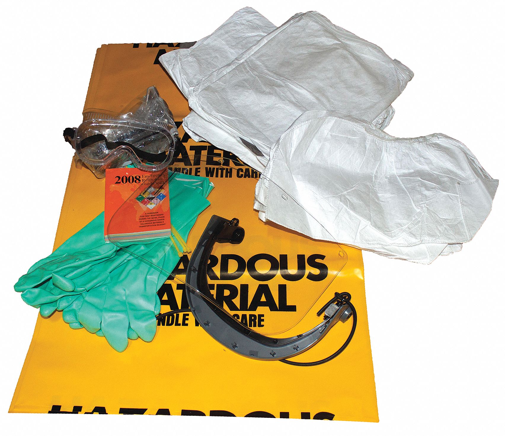 24N334 - Biohazard Spill Kit Zip Bag Clear