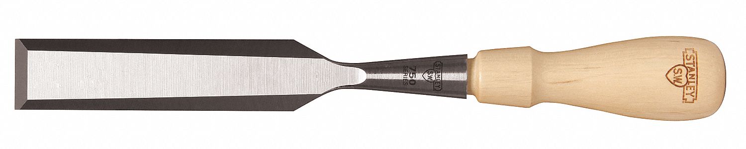 Steel, 1 in Blade Wd, Socket Chisel - 24N405|16-788 - Grainger