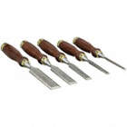 BAILEY CHISEL SET,1/4 TO 1-1/4 IN,5 PC