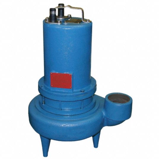 Barnes Sewage Ejector Pump Hp 2 Flow Rate 10 Ft Of Head 370 0 Gpm Discharge 3 In Fnpt 24pk76 3se2024ds Grainger