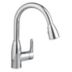 Gooseneck-Spout Single-Side-Joystick-Handle Single-Hole Deck-Mount Kitchen Sink Faucets