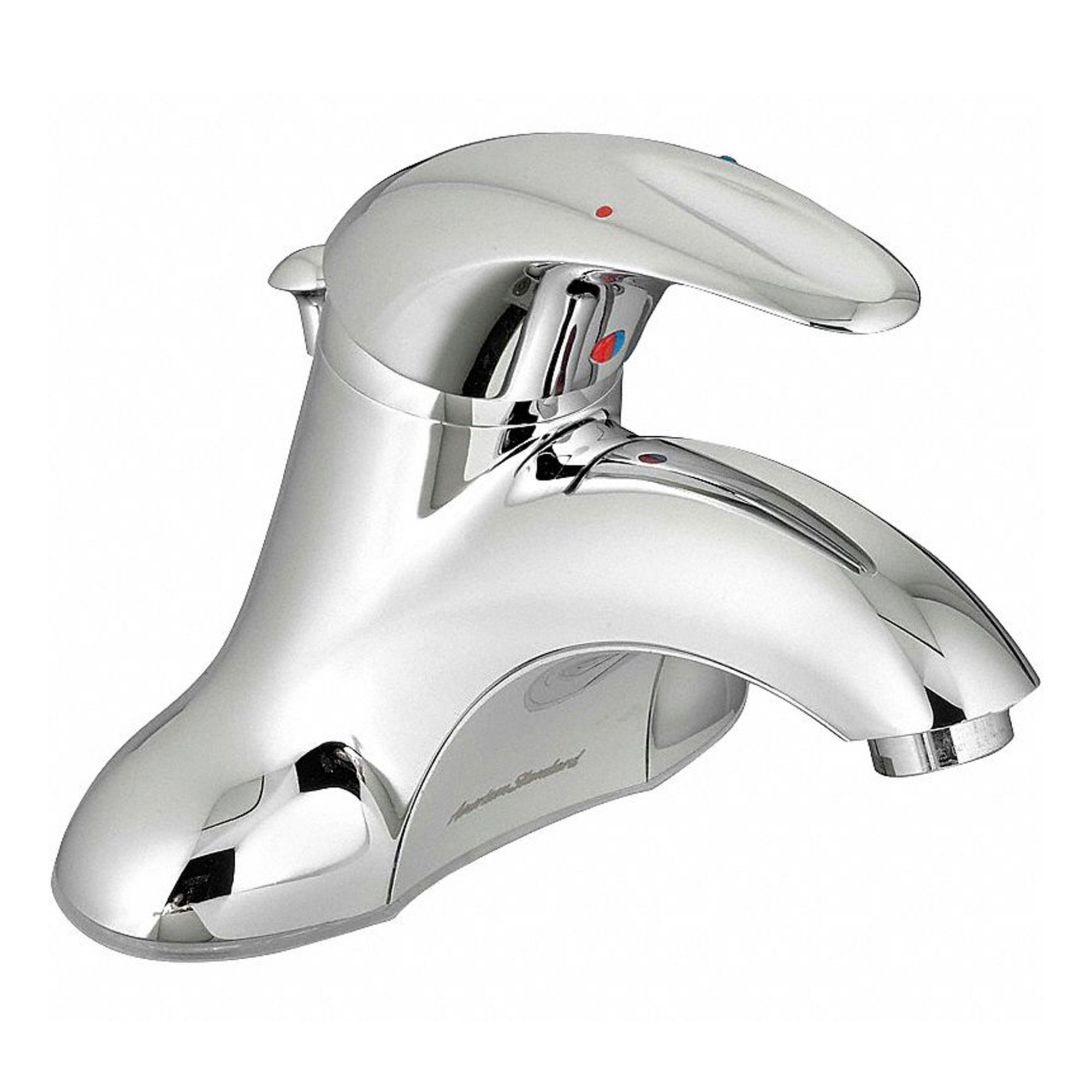 Low Arc Bathroom Faucet: Reliant 3, Cast Brass, Chrome Finish, 1.2 gpm Flow Rate