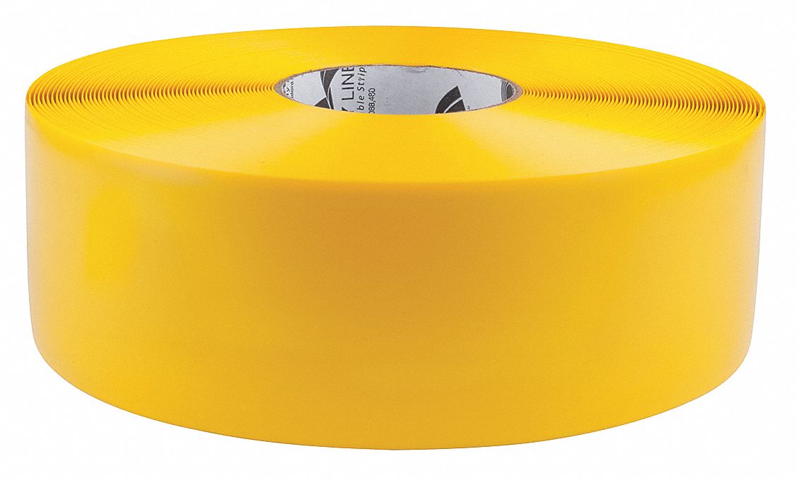 Mighty Line Floor Marking Tape Solid Continuous Roll 3 Width