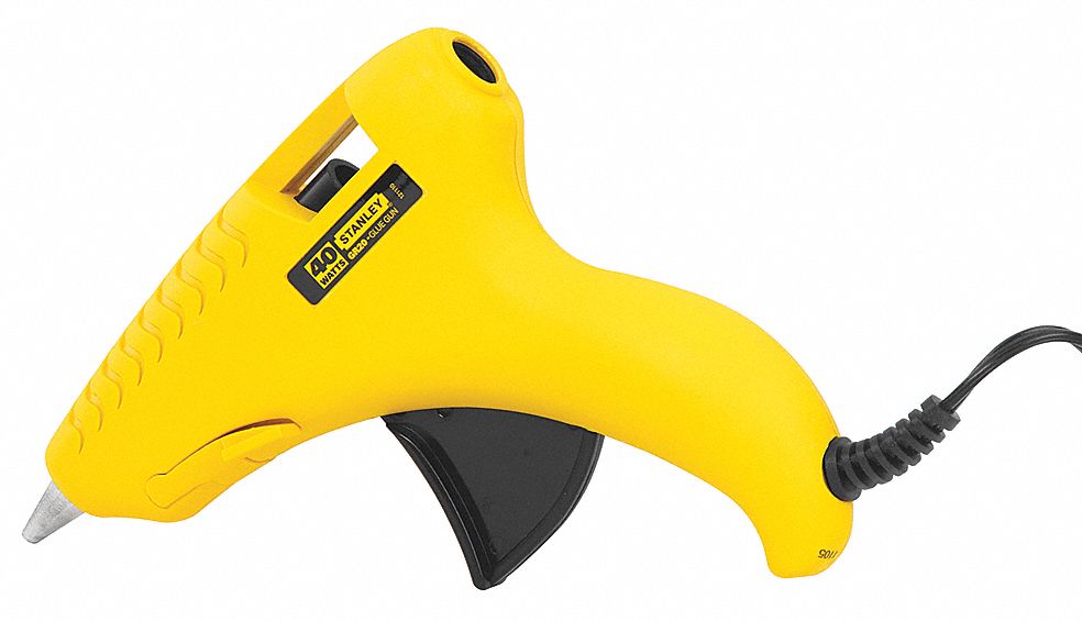 STANLEY Glue Gun, Hot Melt, 7/16 in Glue Stick Capacity 24T309GR20