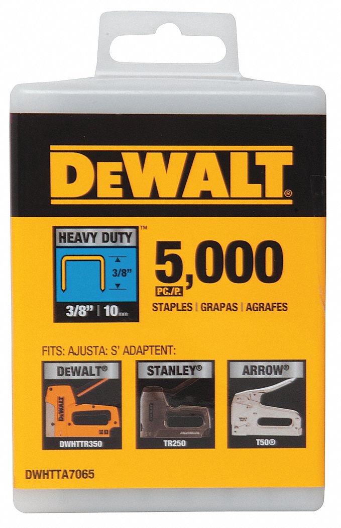 Heavy Duty Staple 25/64 1/2 Leg PK5000