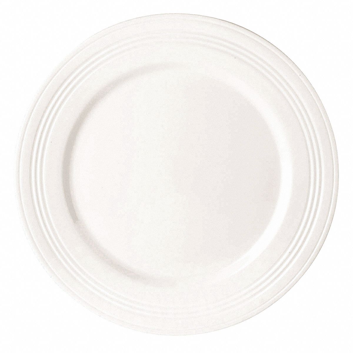 24T517 - Accent Plate 9 In White PK12